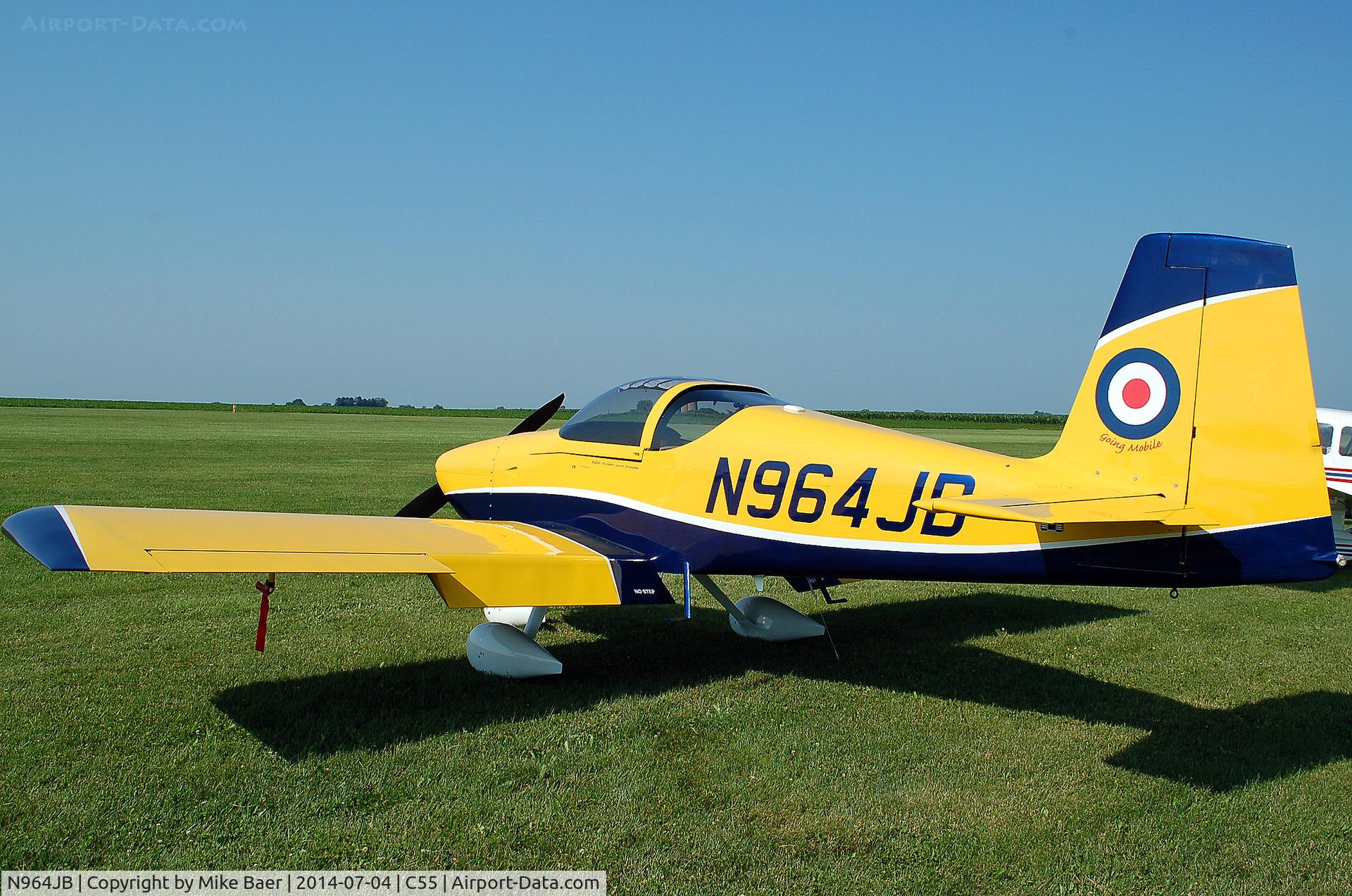 N964JB, 2012 Vans RV-7A C/N 73379, N964JB @ C55