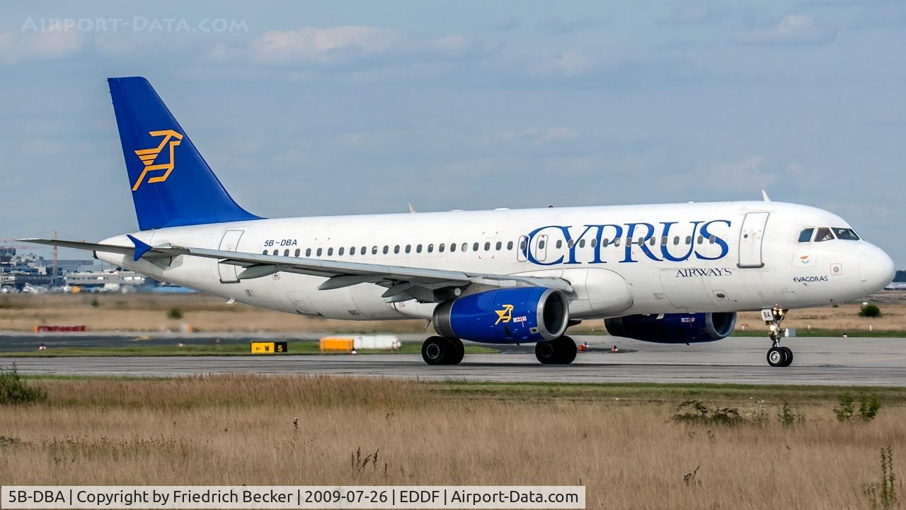 5B-DBA, 1991 Airbus A320-231 C/N 180, departure via RW18W