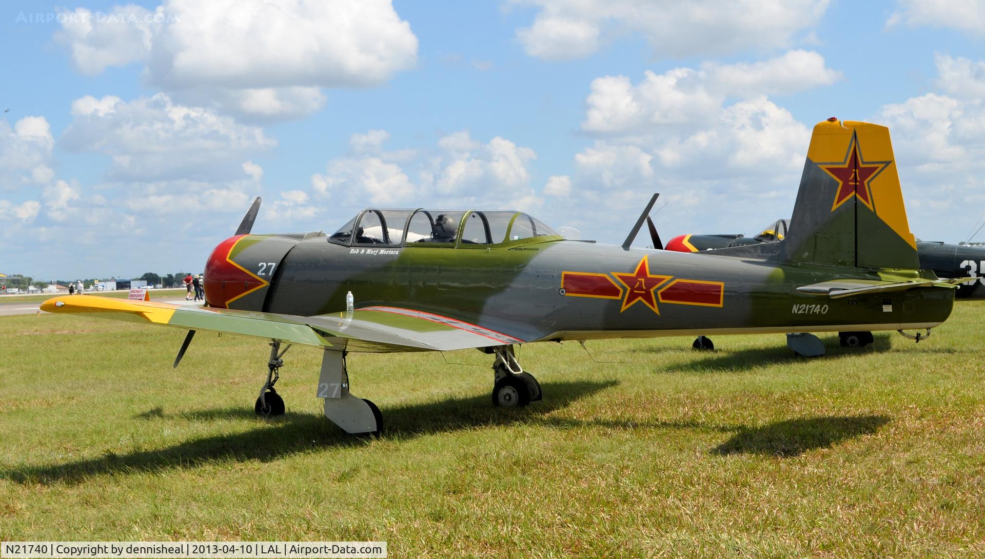 N21740, 1991 Nanchang CJ-6 C/N 3932005, 1991 NANCHANG CJ-6