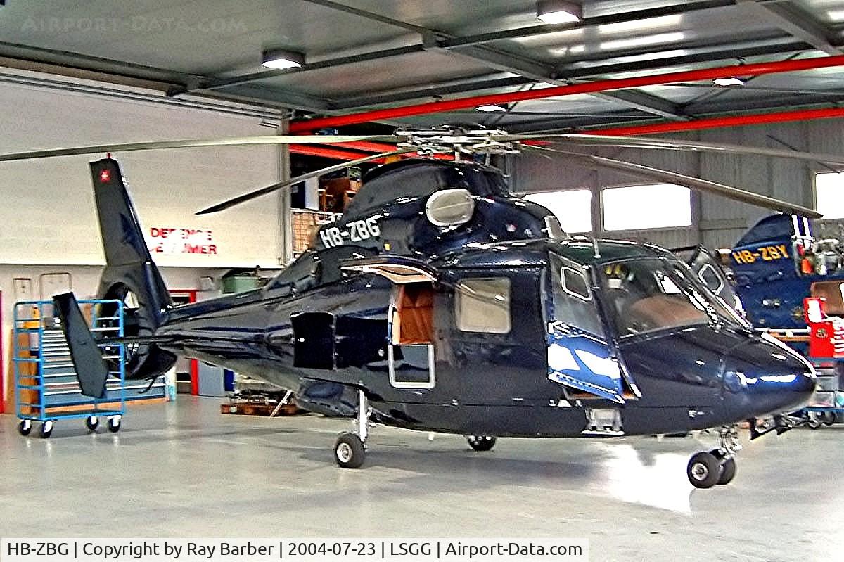 HB-ZBG, 1987 Aérospatiale AS-365N-2 Dauphin C/N 6251, Aerospatiale AS.365N1 Dauphin [6251] (Swift Copters) Geneva~HB 23/07/2004