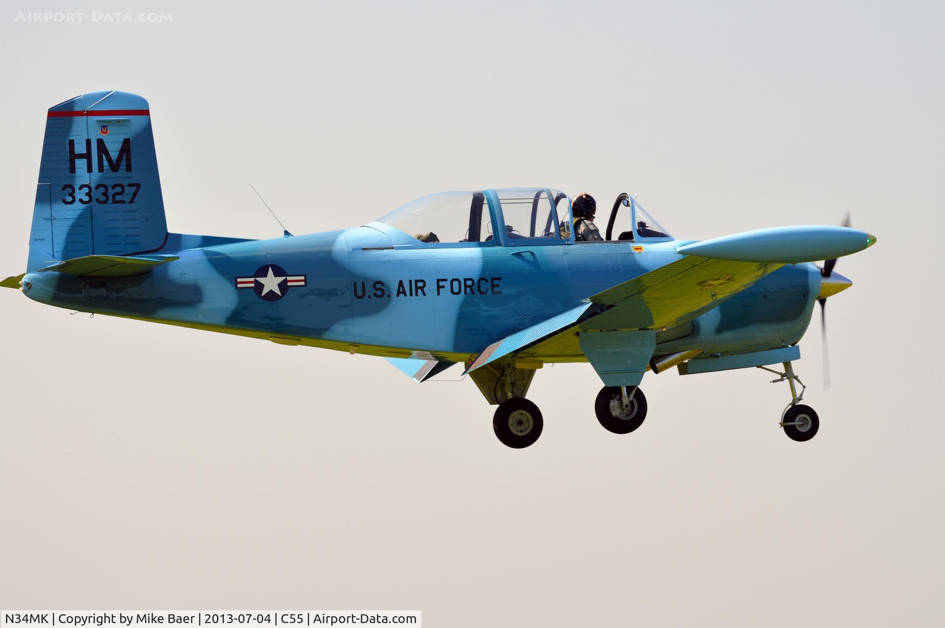 N34MK, 1953 Beech A45 C/N G-88, N34MK