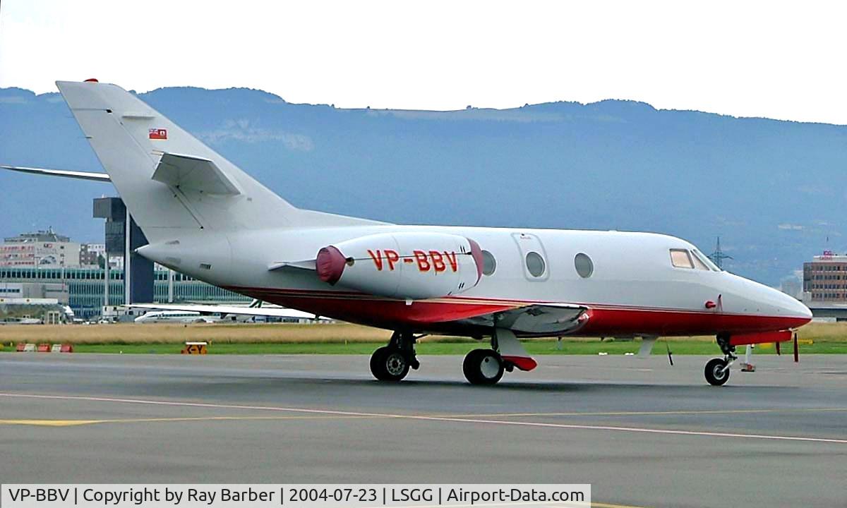 VP-BBV, 1974 Dassault Falcon 10 C/N 22, Dassault Falcon 10 [22] Geneva~HB 23/07/2004