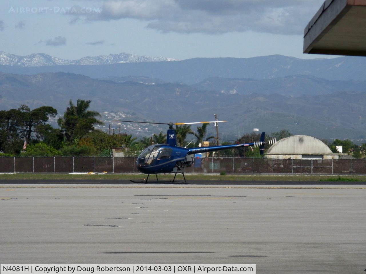 N4081H, 1991 Robinson R22 Beta C/N 1927, 1991 Robinson R22 BETA, Lycoming (H)O-320-B2C 160 Hp for takeoff, two-place, hover and maneuvering practice over ramp