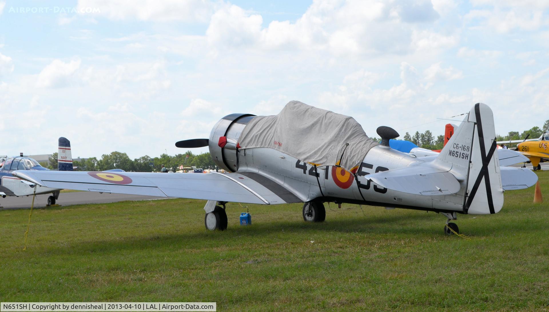 N651SH, 1944 North American T-6G Texan C/N 168-409, 1944 NORTH AMERICAN MEDORE T-6D