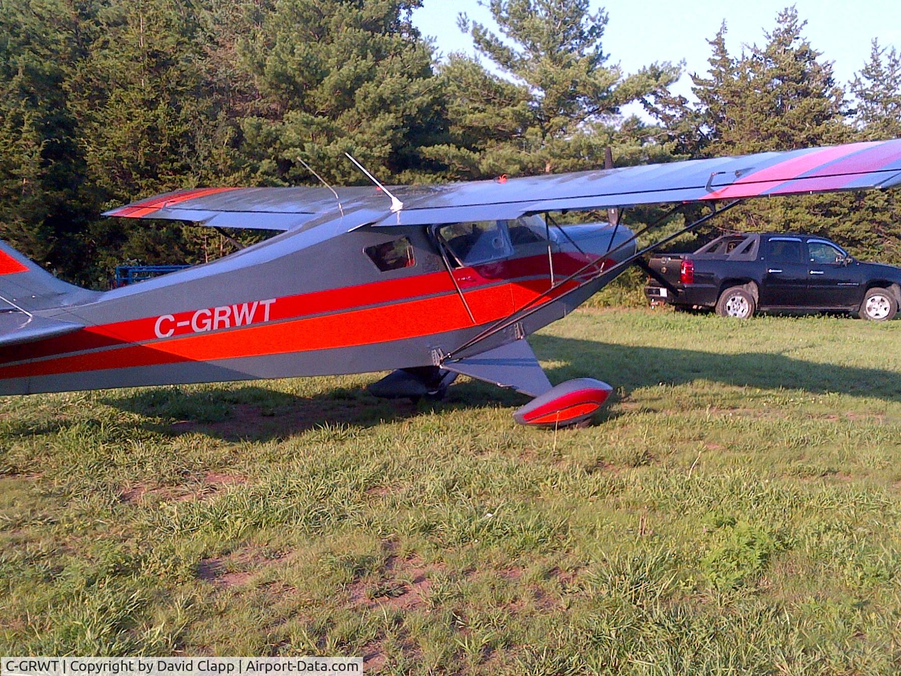 C-GRWT, 1994 Maranda AMF-S14F C/N 434, C-GRWT parked outside my hangar, at my private strip, near Napanee, Ontario