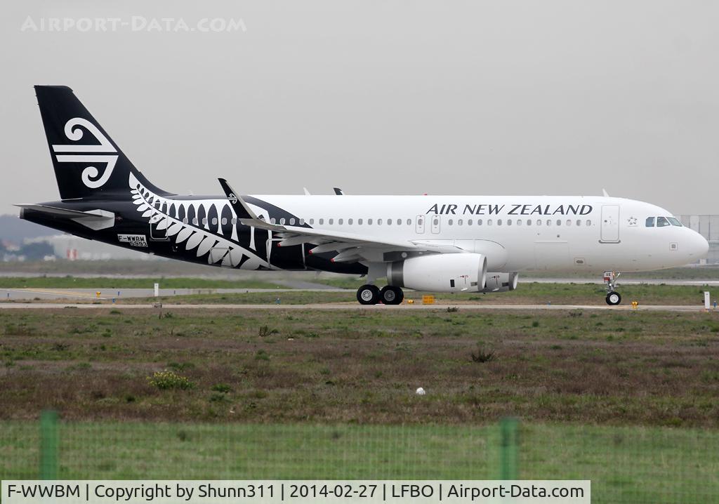 F-WWBM, 2014 Airbus A320-232 C/N 5993, C/n 5993 - To be ZK-OXE in All Blacks c/s