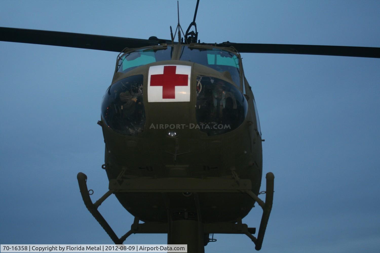 70-16358, 1970 Bell UH-1H Iroquois C/N 12663, UH-1H in Bay City Michigan