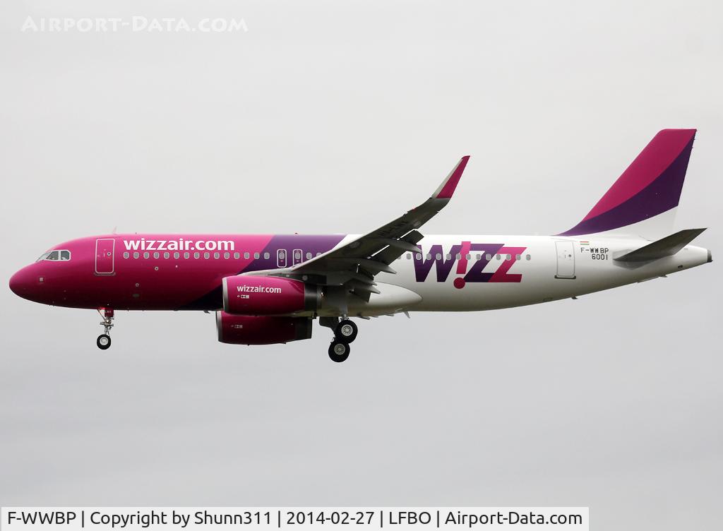 F-WWBP, 2014 Airbus A320-232 C/N 6001, C/n 6001 - To be HA-LWX