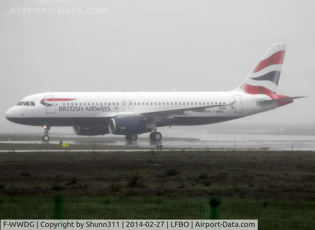 F-WWDG, 2014 Airbus A320-232 C/N 6028, C/n 6028 - To be G-EUYU