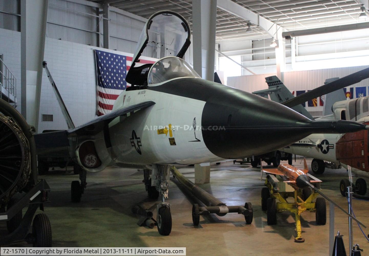72-1570, 1973 Northrop YF-17A Cobra C/N C0002, Northrop YF-17A at Battleship Alabama