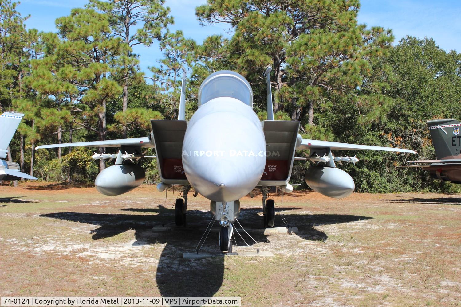 74-0124, McDonnell Douglas F-15A Eagle C/N 0100/A085, F-15A Eagle at USAF Armament Museum