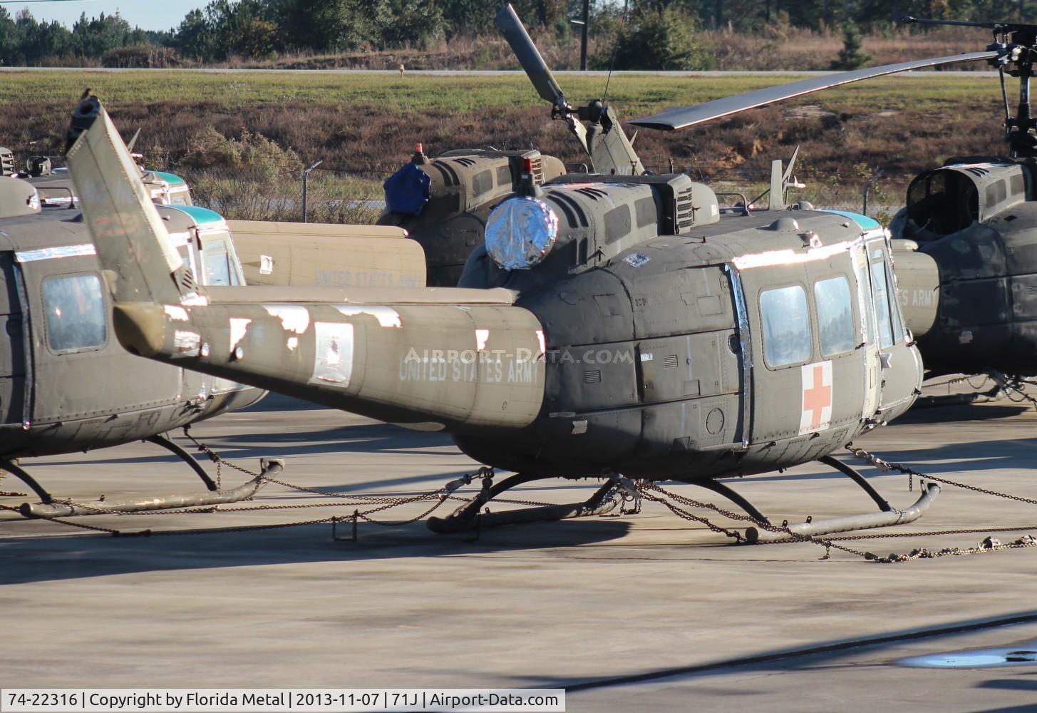 74-22316, 1974 Bell UH-1V Iroquois C/N 13640, UH-1H