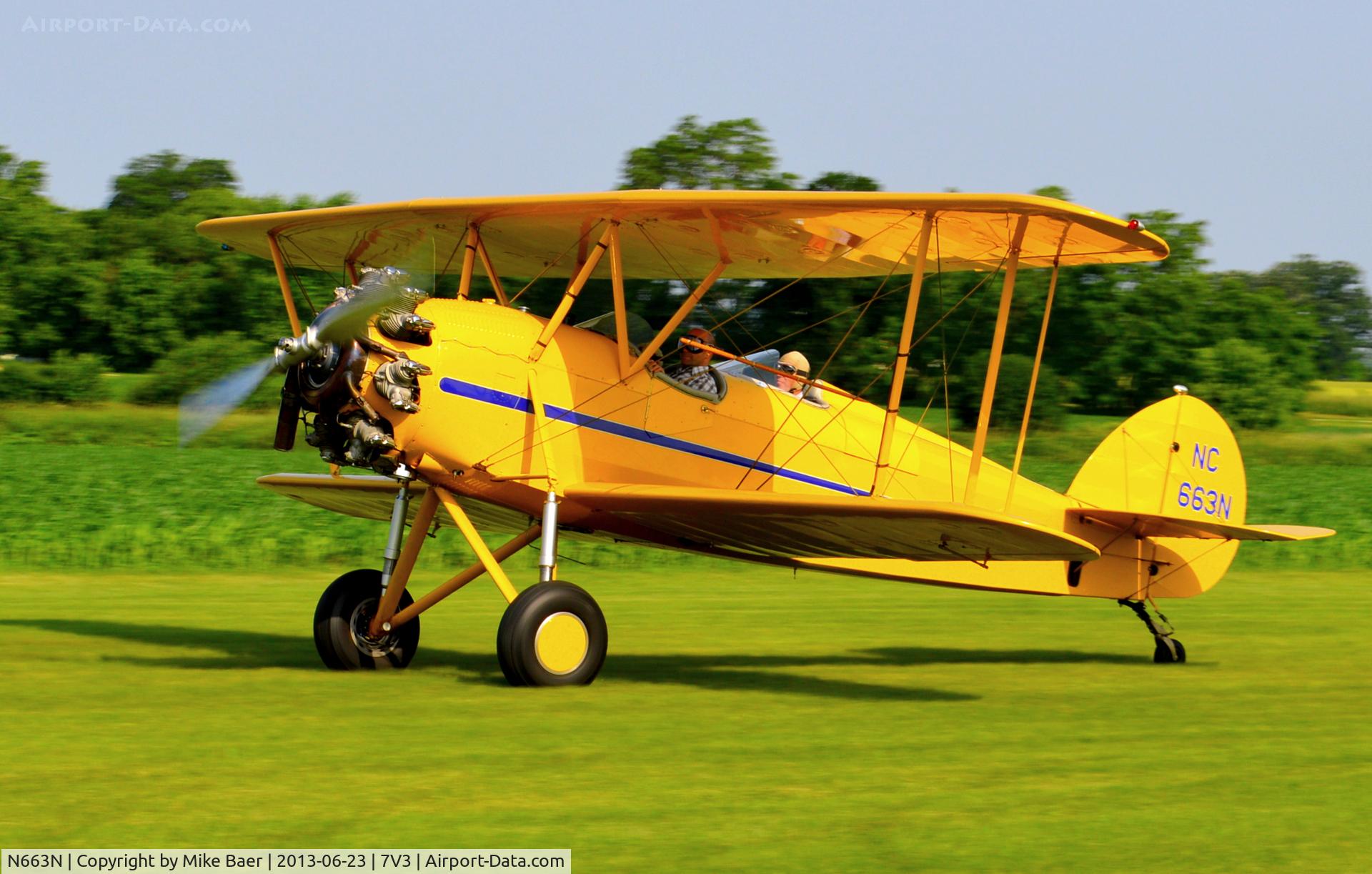 N663N, 2004 Waco ATO C/N D-3128, N663N @ 7V3