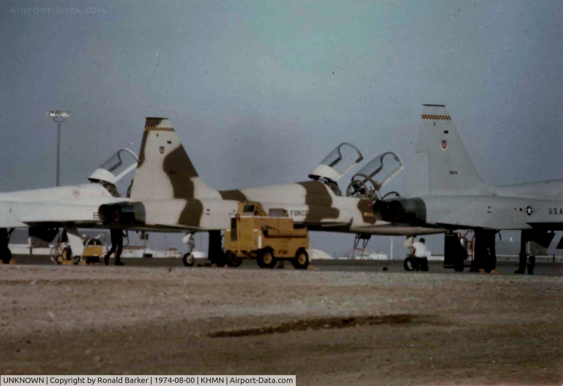 UNKNOWN, Northrop T-38 Talon C/N unknown, 64 FWS Aggressors when they were flying T-38As