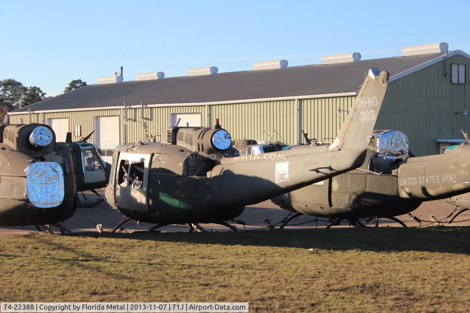 74-22388, 1974 Bell UH-1H Iroquois C/N 13712, UH-1H