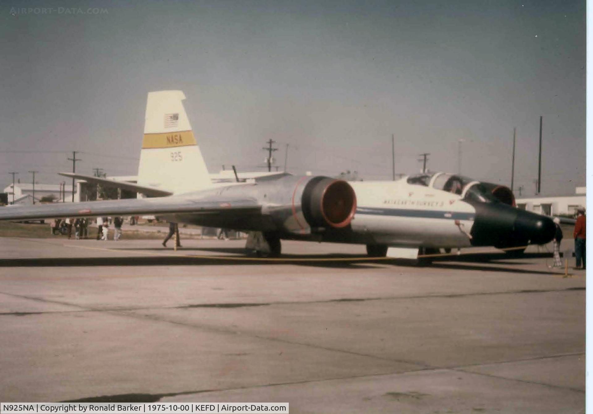N925NA, Martin WB-57F Canberra C/N 011, On display Ellington Field