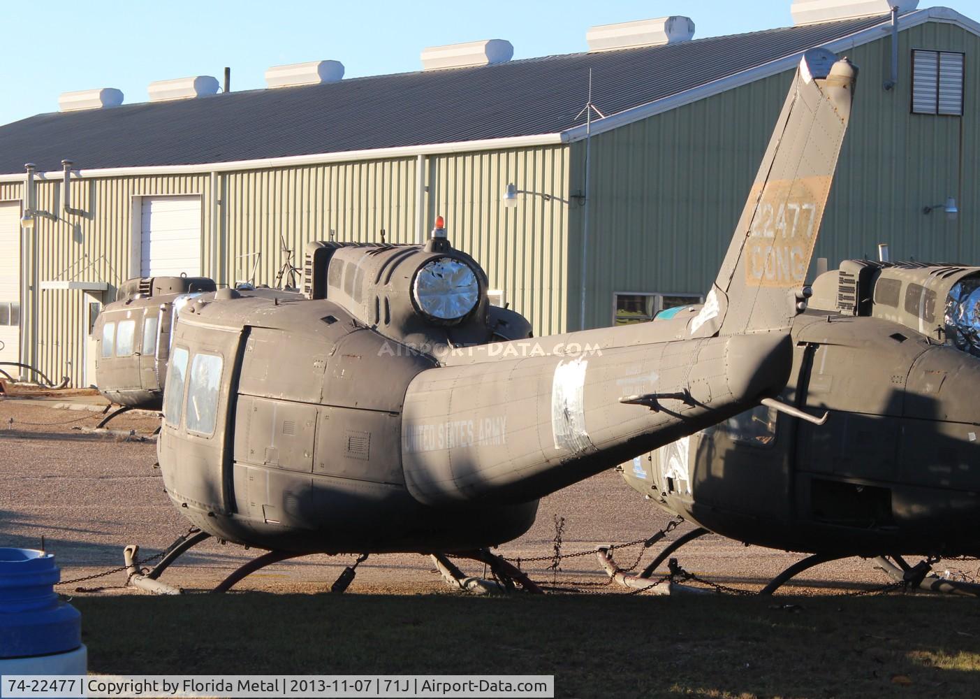 74-22477, 1974 Bell UH-1H Iroquois C/N 13801, UH-1H