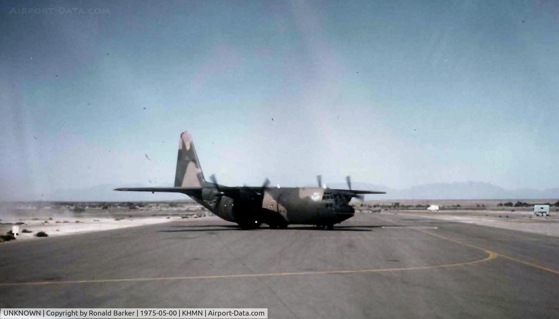 UNKNOWN, Lockheed C-130 Hercules C/N unknown, C-130 on the ramp Holloman