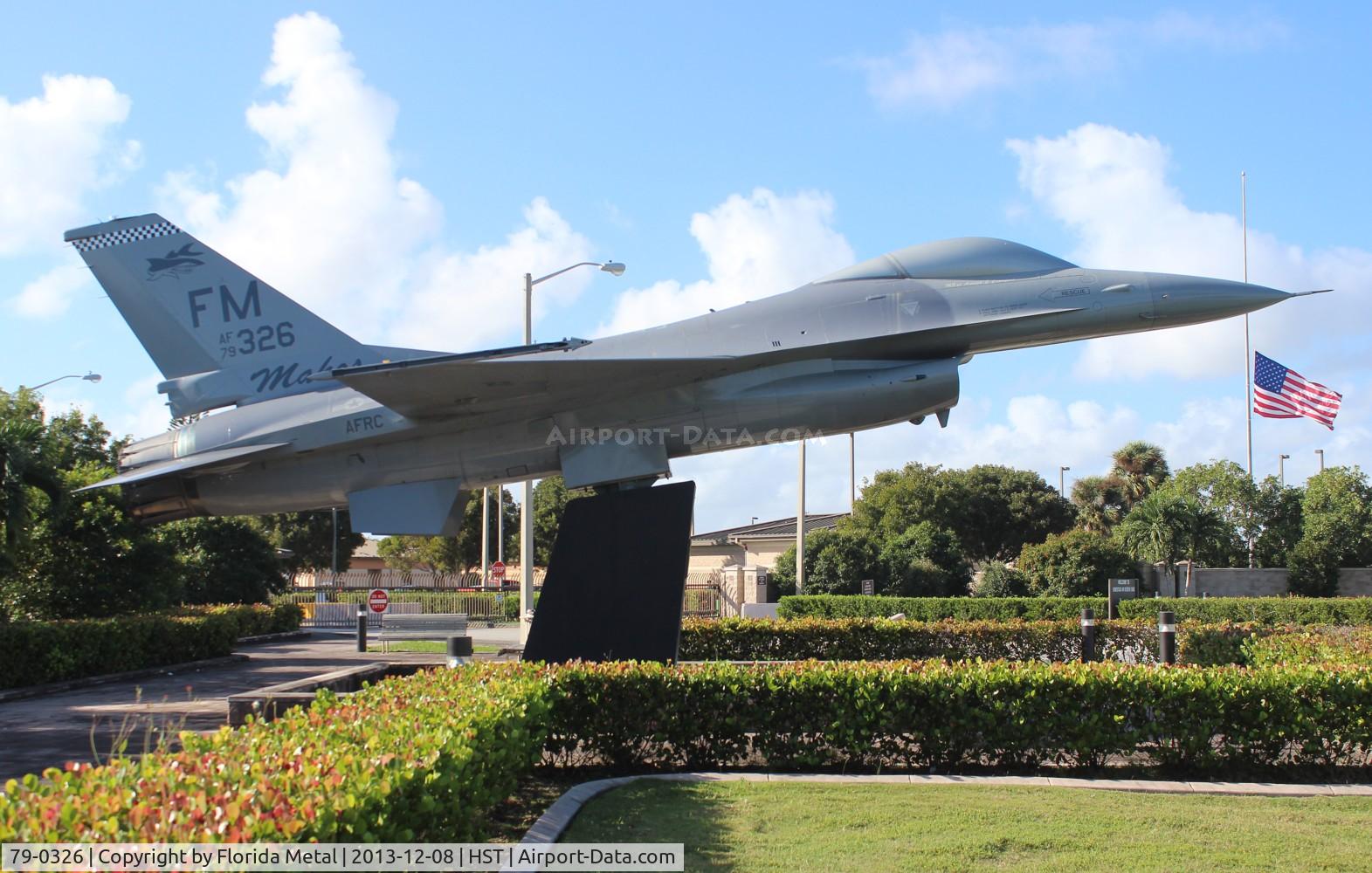 79-0326, 1979 General Dynamics F-16A Fighting Falcon C/N 61-111, F-16A at Homestead Air Reserve Base