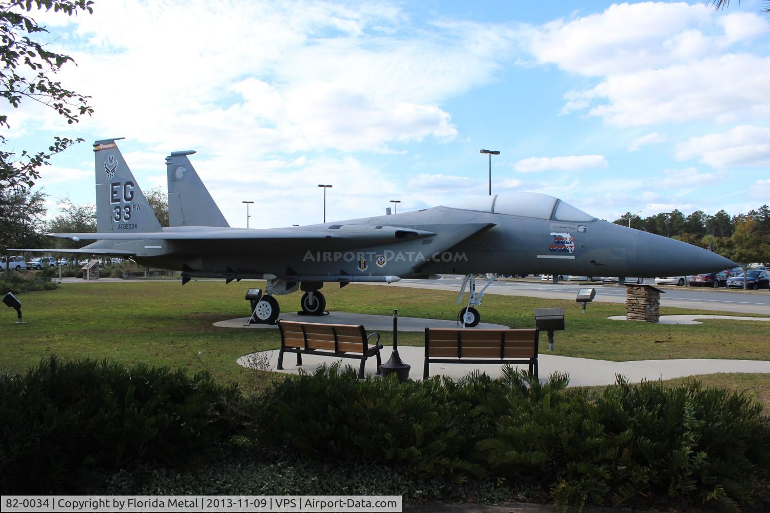 82-0034, 1982 McDonnell Douglas F-15C Eagle C/N 0850/C265, F-15C