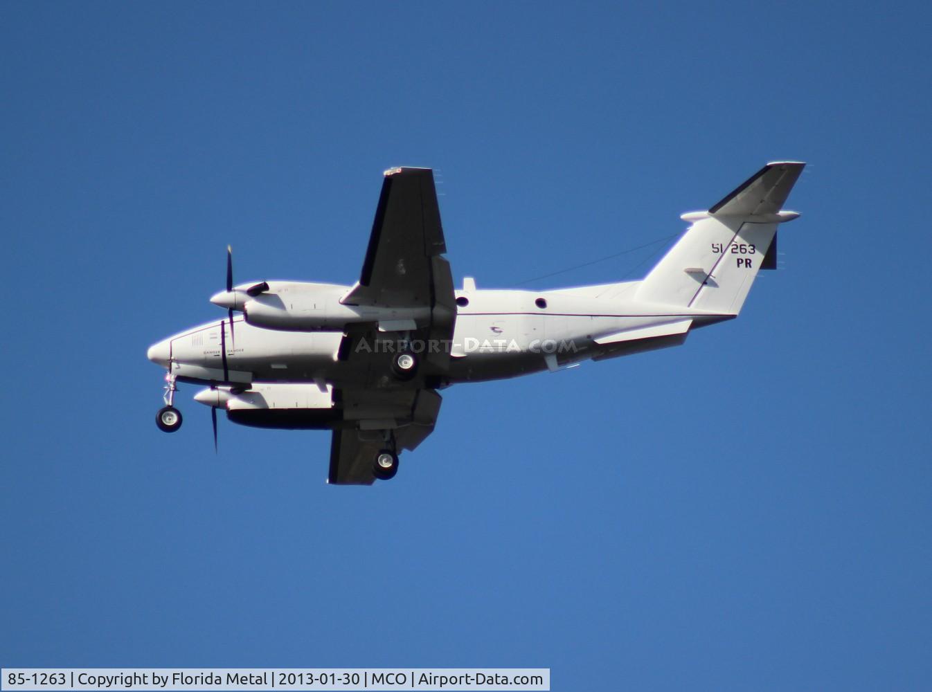 85-1263, 1985 Beech C-12F Huron C/N BP-054, C-12F Huron