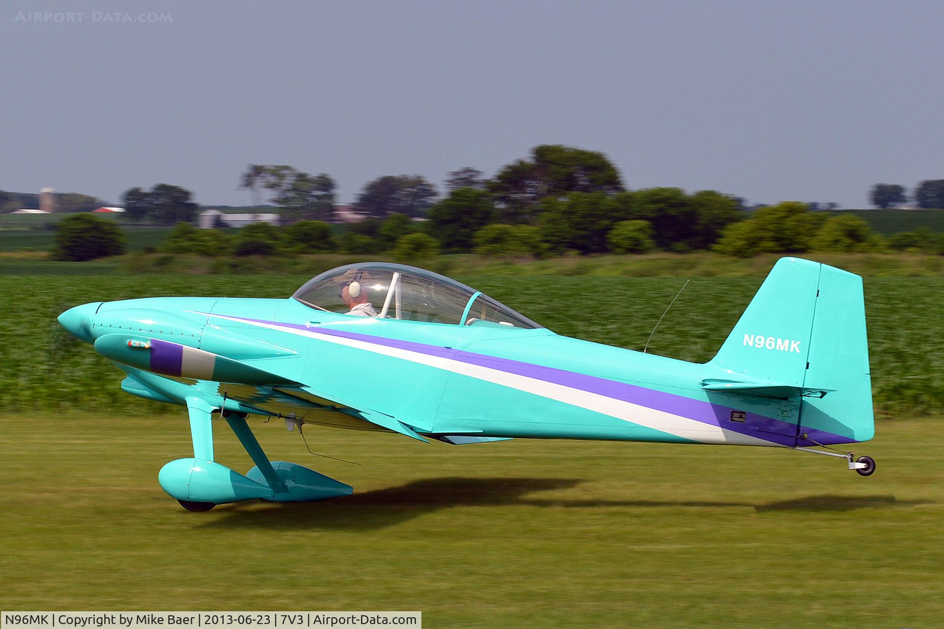 N96MK, 1998 Vans RV-4 C/N 1811, N96MK @ 7V3