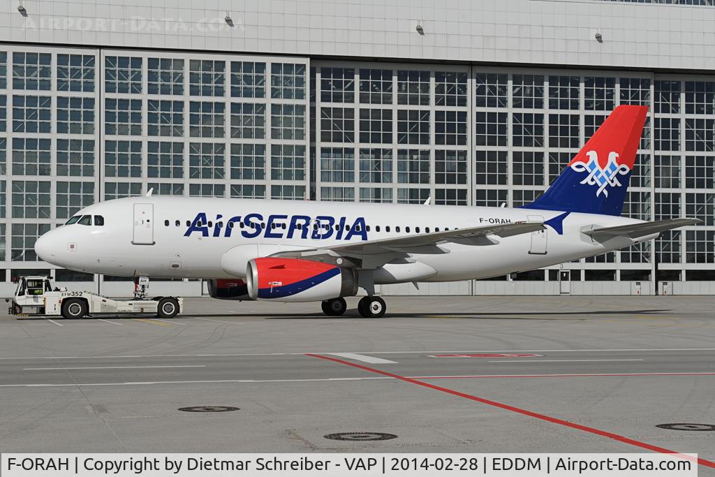 F-ORAH, 2004 Airbus A319-132 C/N 2277, Air Serbia A319