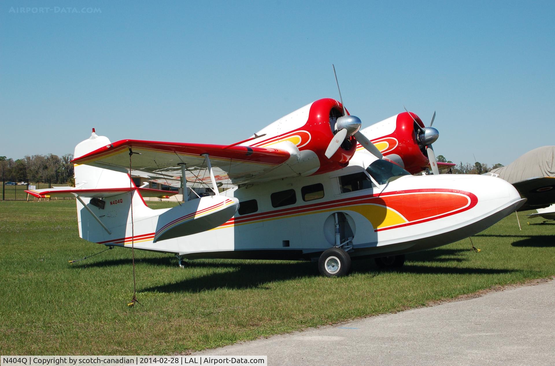 N404Q, 1944 Grumman G-44A Widgeon C/N 1388, 1944 Grumman G-44A, N404Q, at Lakeland Linder Regional Airport, Lakeland, FL