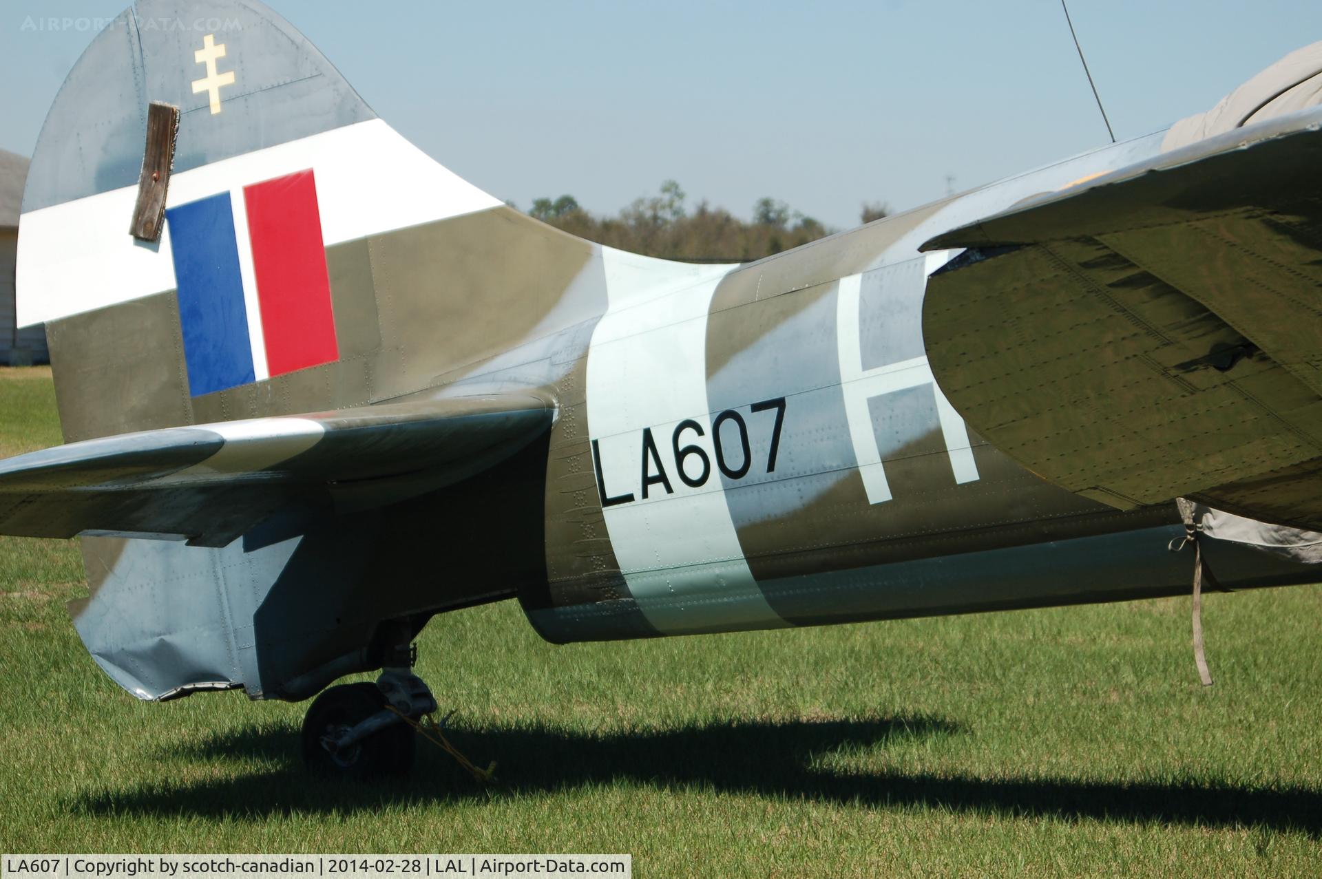 LA607, 1943 Hawker Tempest II C/N Not known LA607, 1943 Hawker Tempest II, at the Florida Air Museum, Lakeland Linder Regional Airport, Lakeland, FL