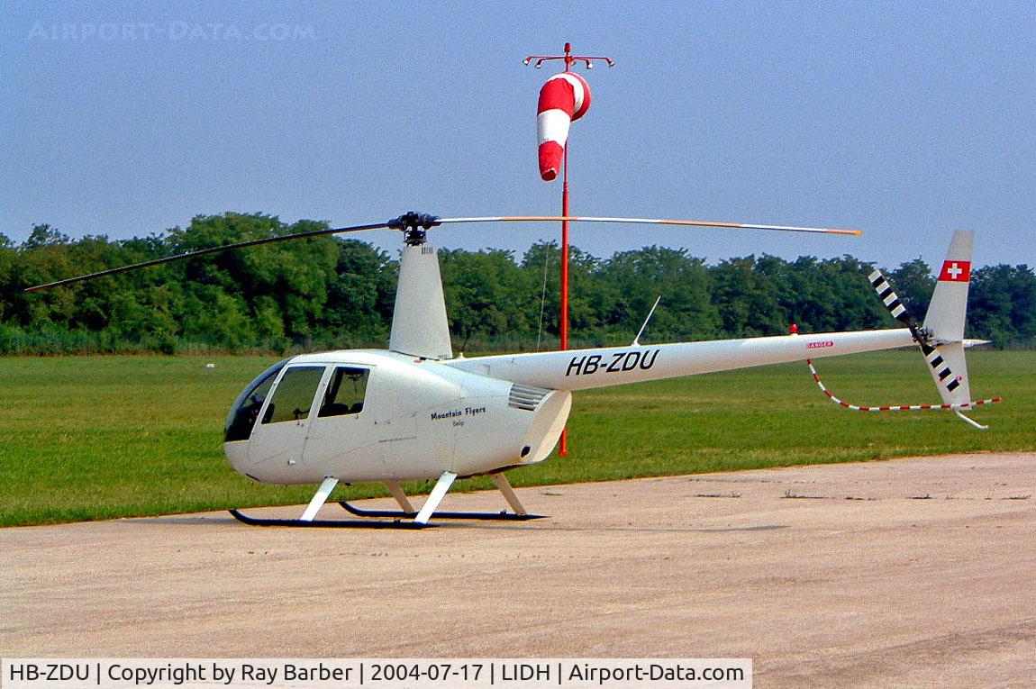 HB-ZDU, 2001 Robinson R44  Raven C/N 1128, Robinson R-44 Raven [1128] (Mountain Flyers) Theine~I 17/07/2004