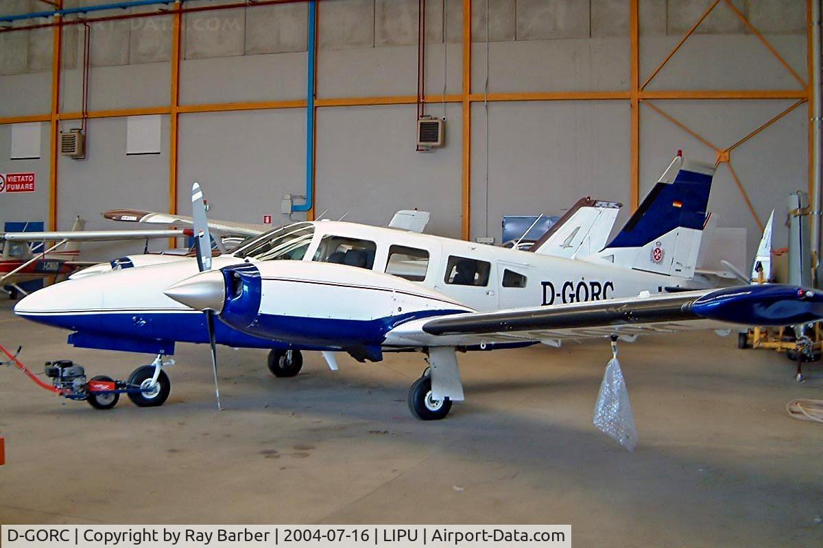 D-GORC, 1981 Piper PA-34-200T C/N 34-8170068, Piper PA-34-200T Seneca II [34-8170068] Padova~I 16/07/2004