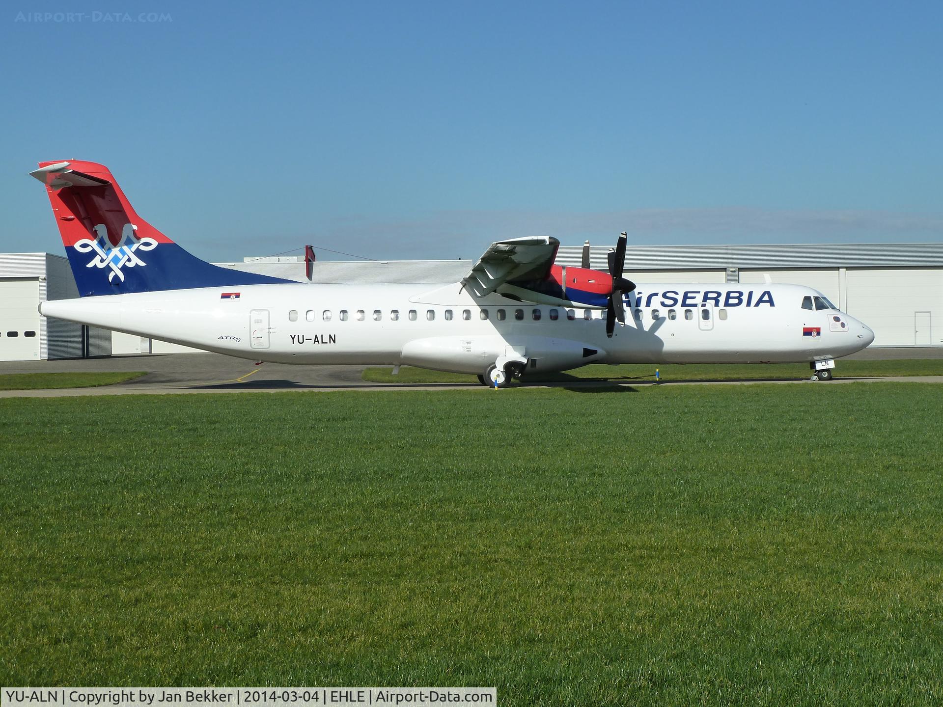 YU-ALN, 1990 ATR 72-202 C/N 180, Now in its new livery