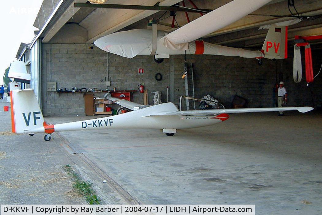 D-KKVF, Schempp-Hirth Ventus 2cM C/N 532, Schempp-Hirth Ventus cM [532] Theine~I 17/07/2004