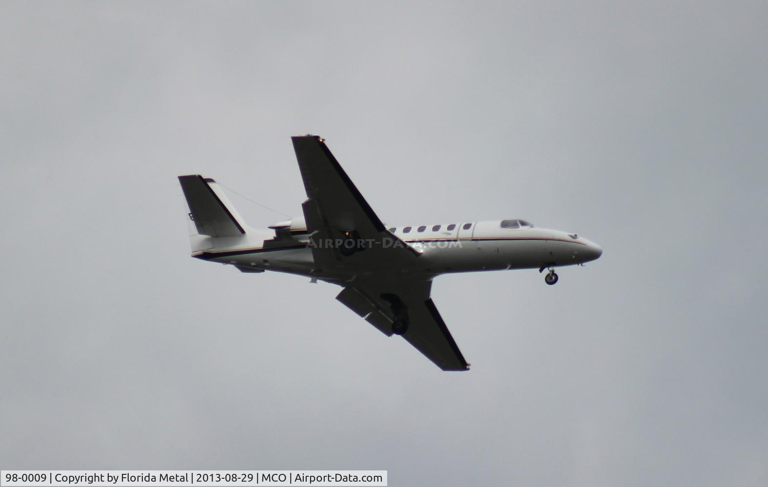 98-0009, 1998 Cessna UC-35A Citation Ultra C/N 560-0505, UC-35A