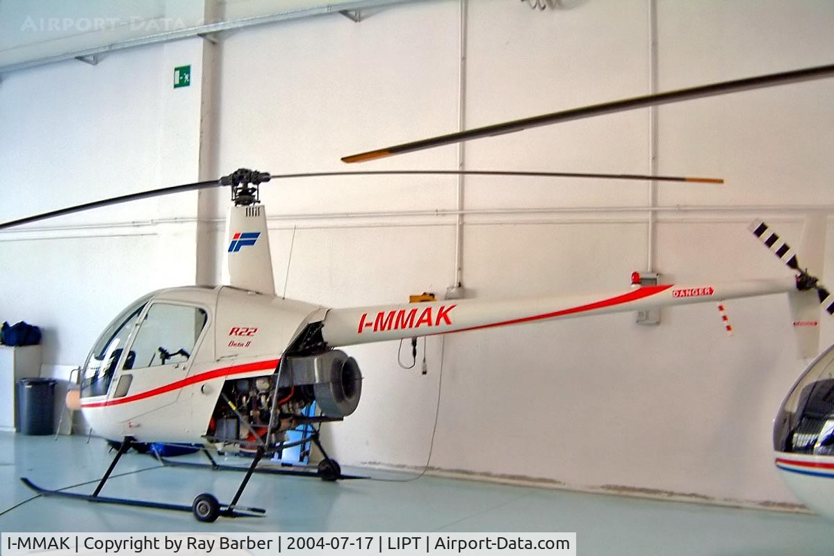 I-MMAK, 2001 Robinson R22 Beta II C/N 3183, Robinson R-22 Beta II [3183] Trento-Mattarello~I 17/07/2004