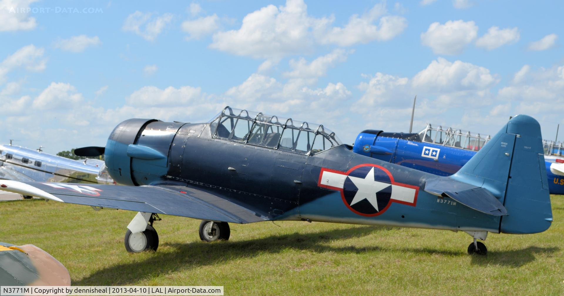 N3771M, North American SNJ-5C (AT-6D) Texan Texan C/N 88-17109, NORTH AMERICAN AT-6D