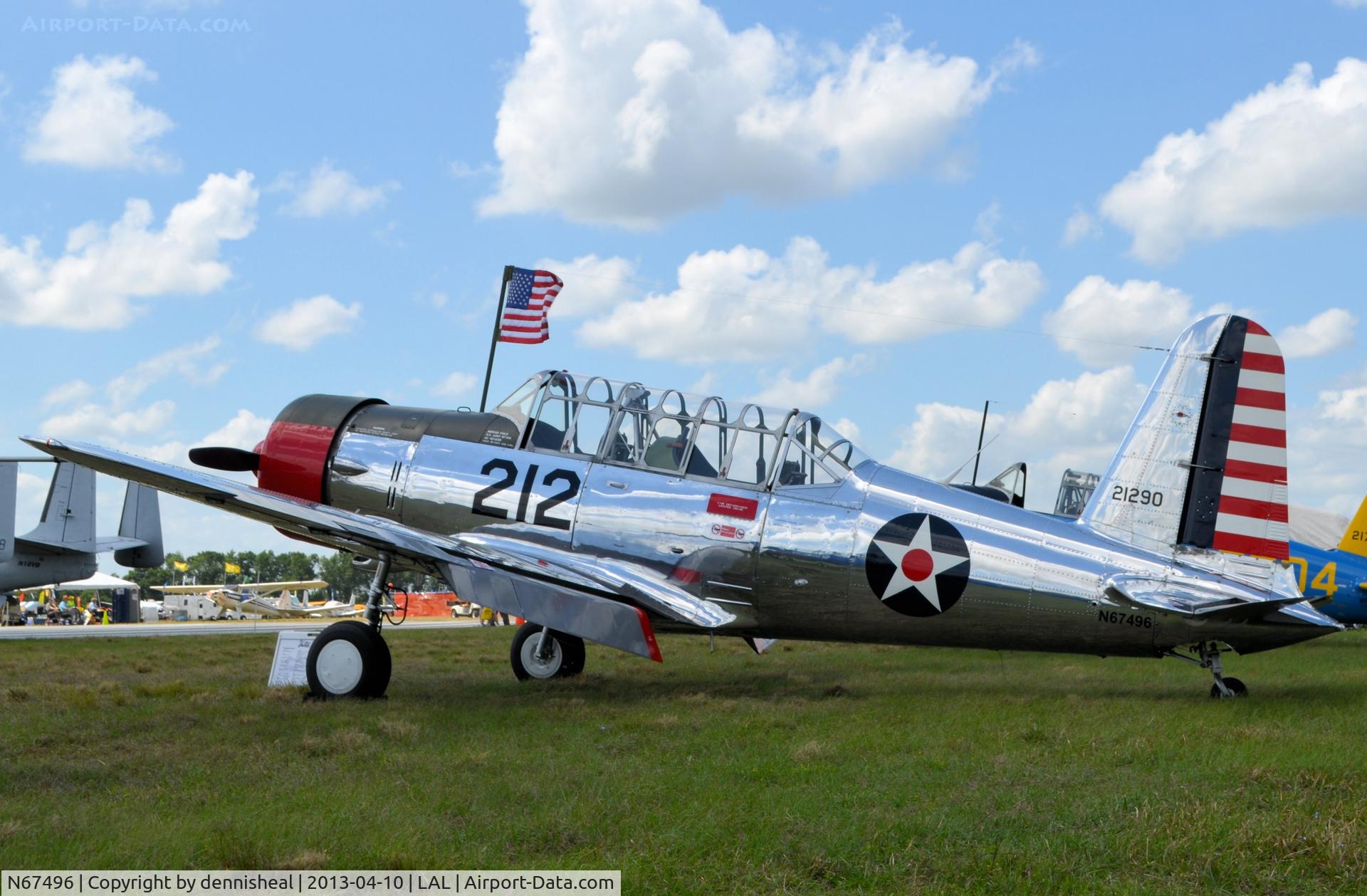 N67496, 1942 Consolidated Vultee BT-13A C/N 8042, 1942 CONSOLIDATED VULTEE BT-13A