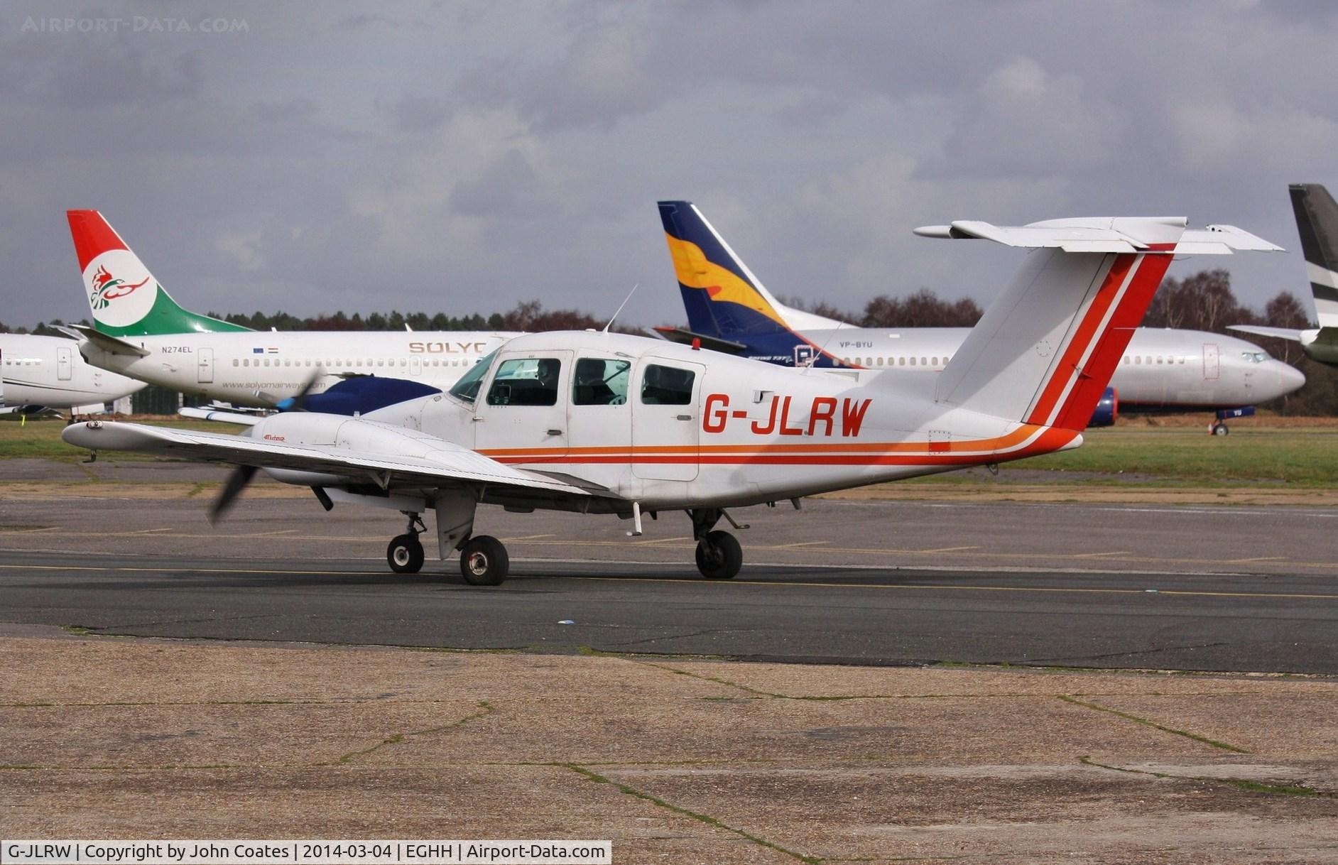 G-JLRW, 1979 Beech 76 Duchess C/N ME-165, Taxiing to BHL