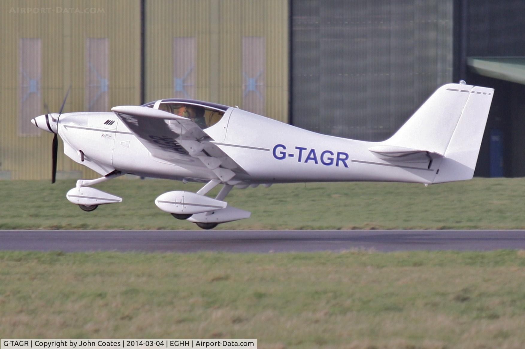 G-TAGR, 2004 Europa XS Tri-Gear C/N PFA 247-13061, Latest resident at Hurn