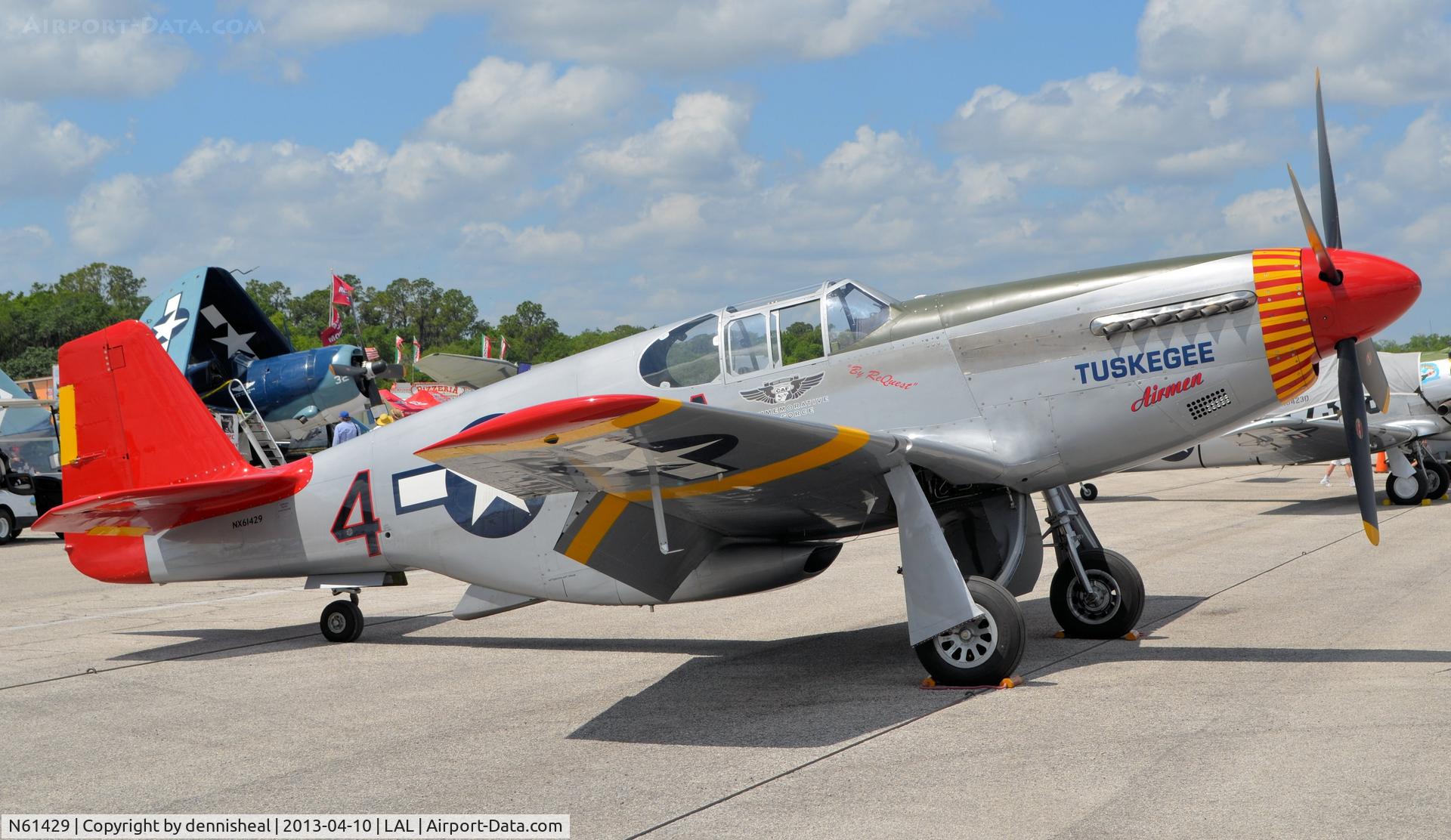 N61429, 1942 North American P-51C Mustang C/N 103-26199, 1942 NORTH AMERICAN P-51C