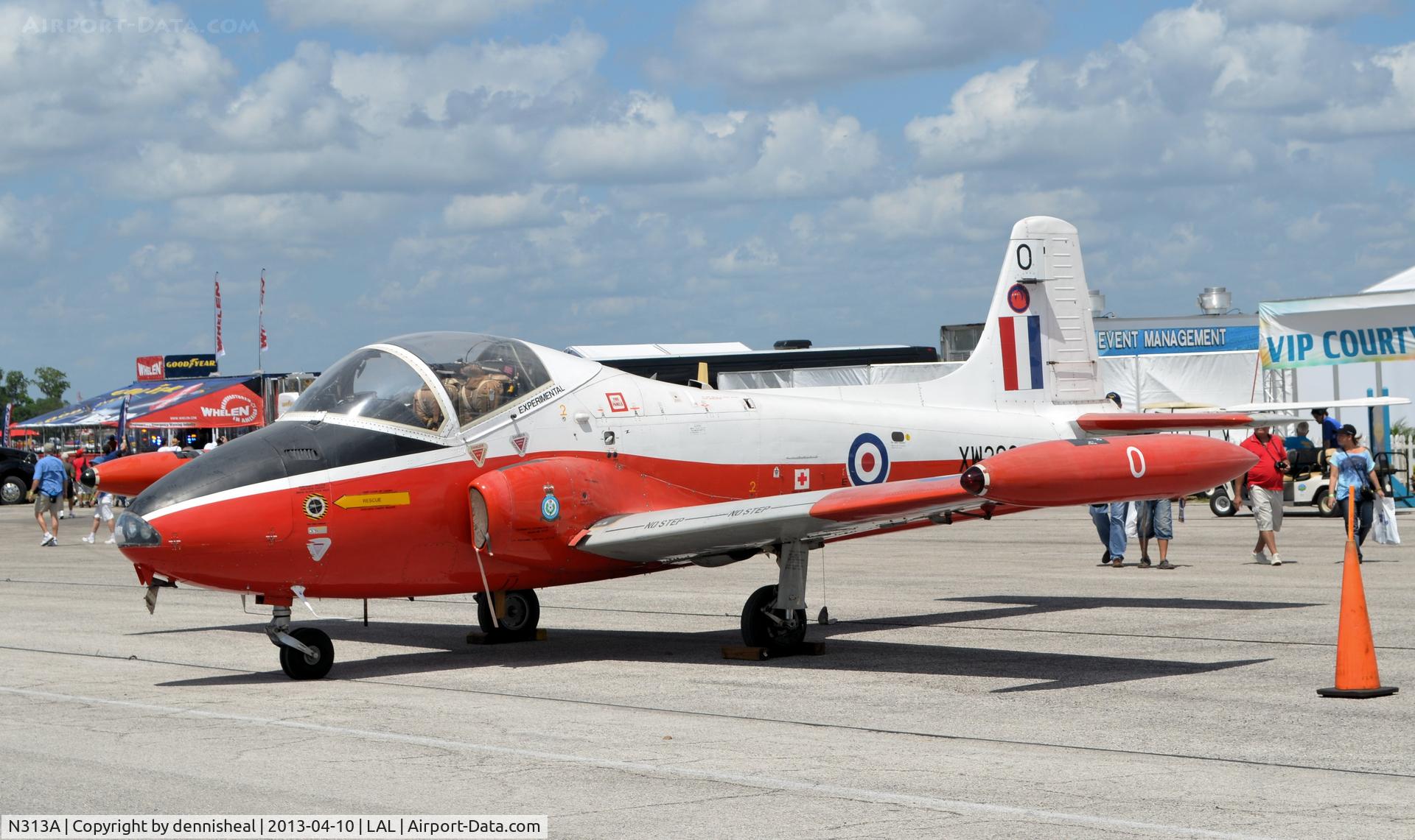 N313A, 1974 BAC 84 Jet Provost T.5A C/N EEP/JP/970, 1974 BAC 84 JET PROVOST T.5A