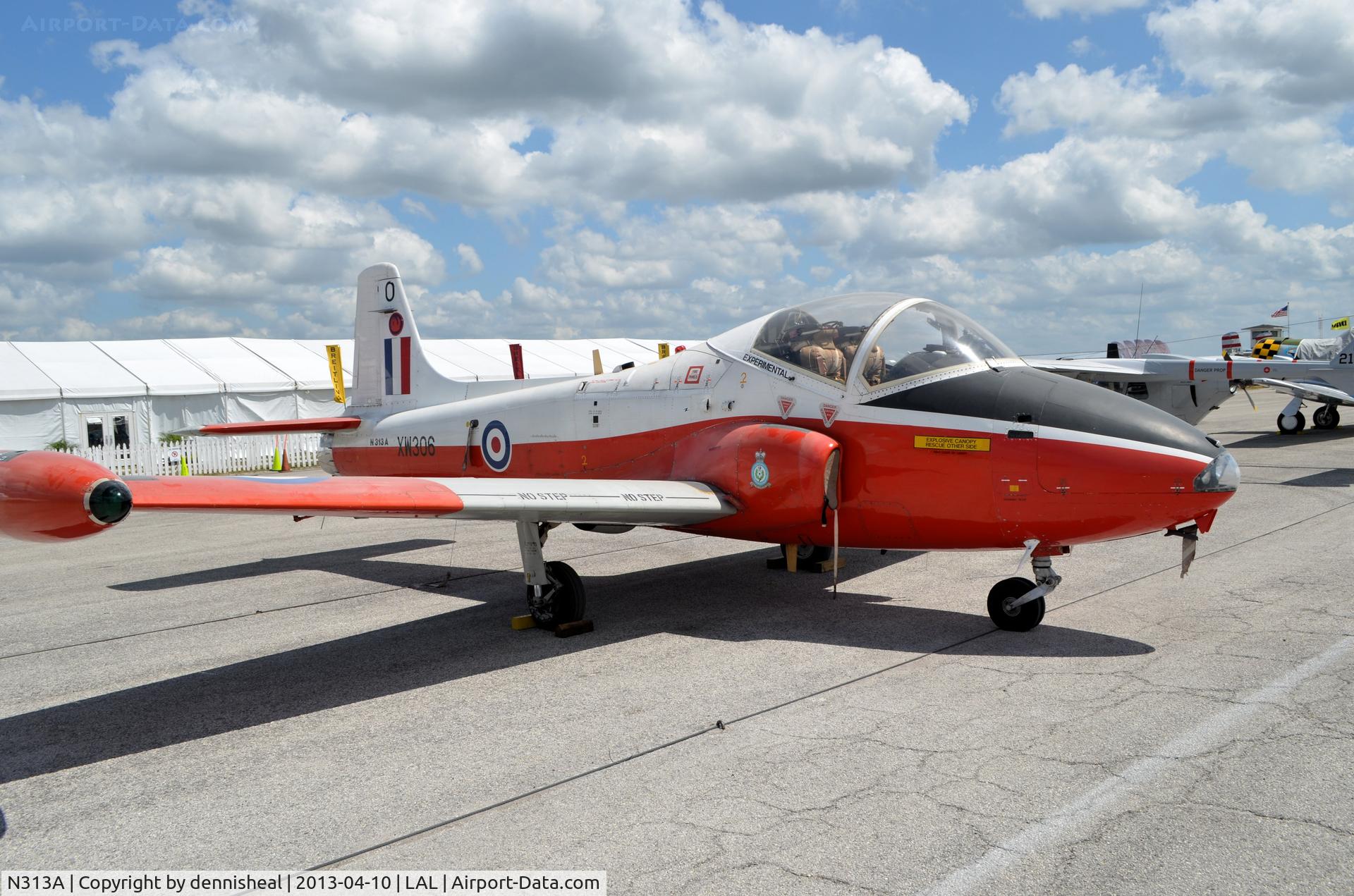N313A, 1974 BAC 84 Jet Provost T.5A C/N EEP/JP/970, 1974 BAC 84 JET PROVOST T.5A