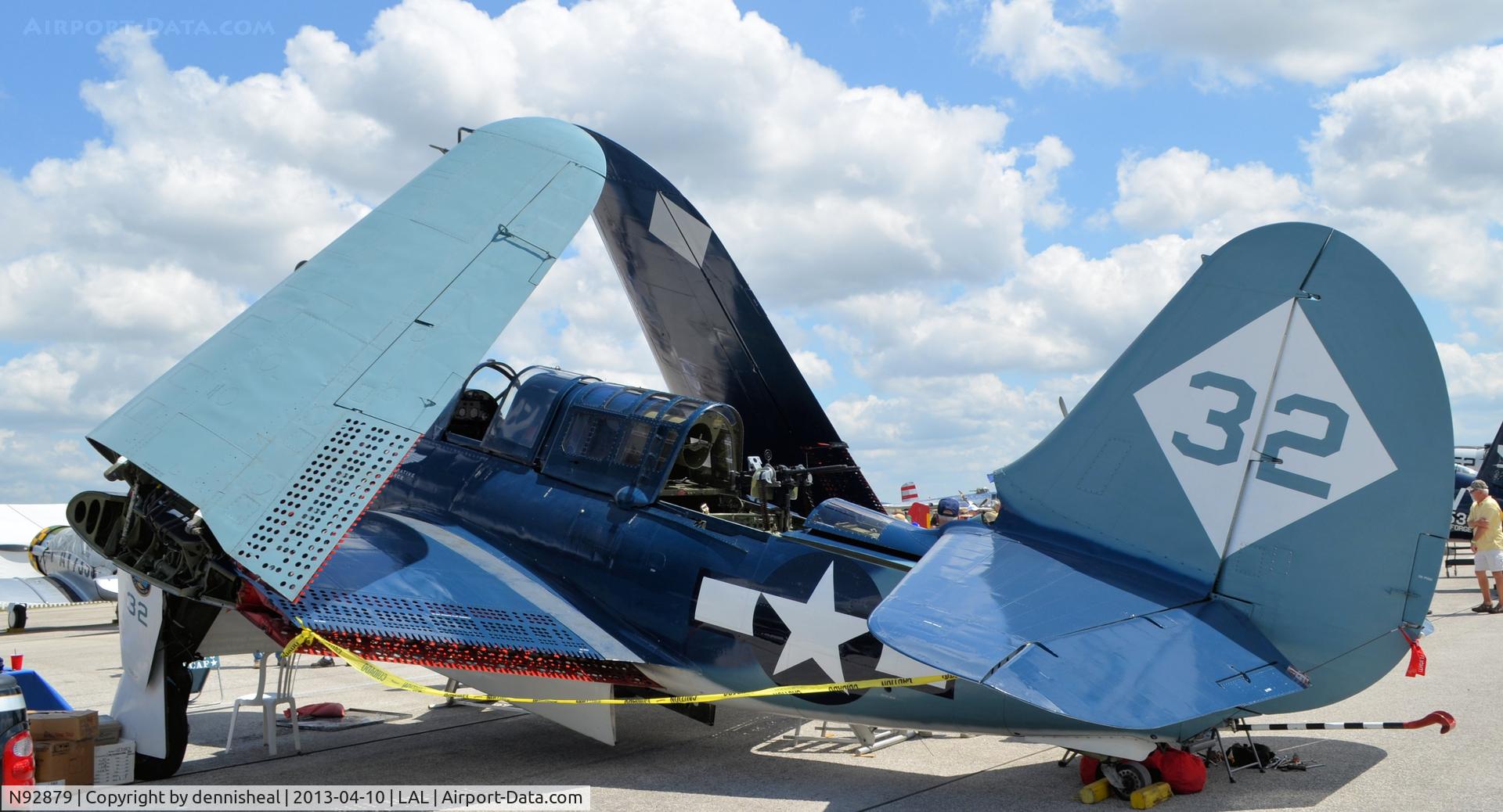 N92879, 1944 Curtiss SB2C-5 Helldiver C/N 83725, 1944 CURTISS SB2C-5 HELLDIVER