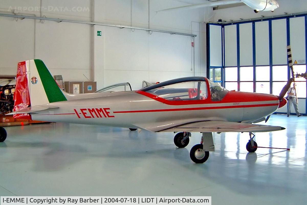 I-EMME, 1961 Aeromere F-8L Falco III C/N 225, Aeromere F.8L Falco III [225] Trento-Mattarello~I 18/07/2004