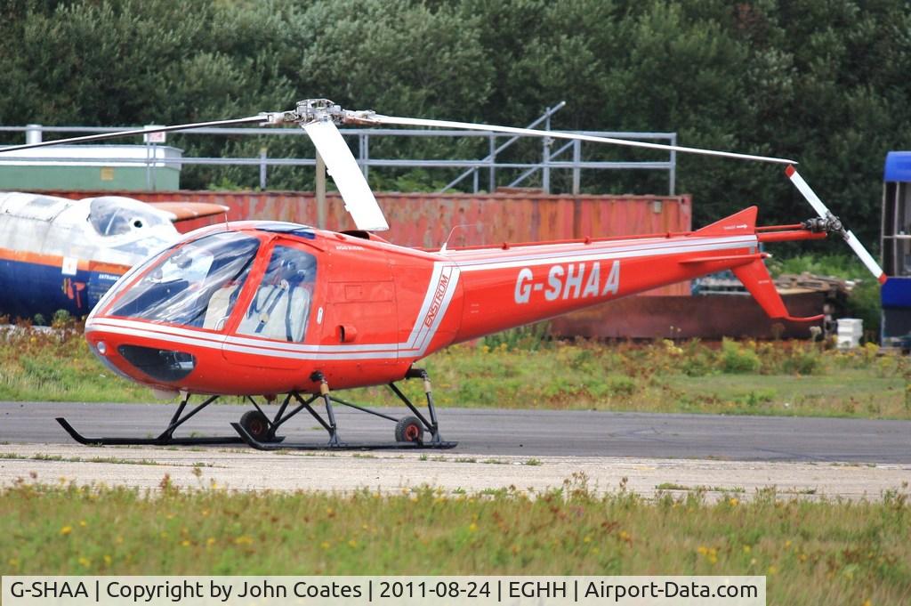 G-SHAA, 1975 Enstrom 280C-UK Shark C/N 1011, At BHL