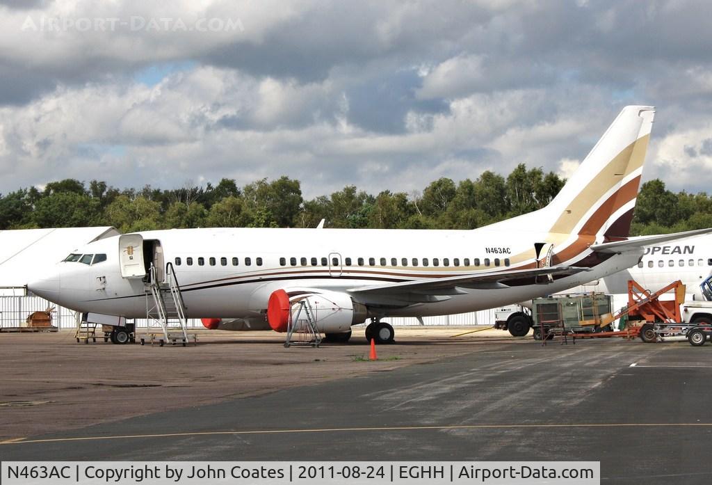 N463AC, 1995 Boeing 737-528 C/N 27425, At European Avn.