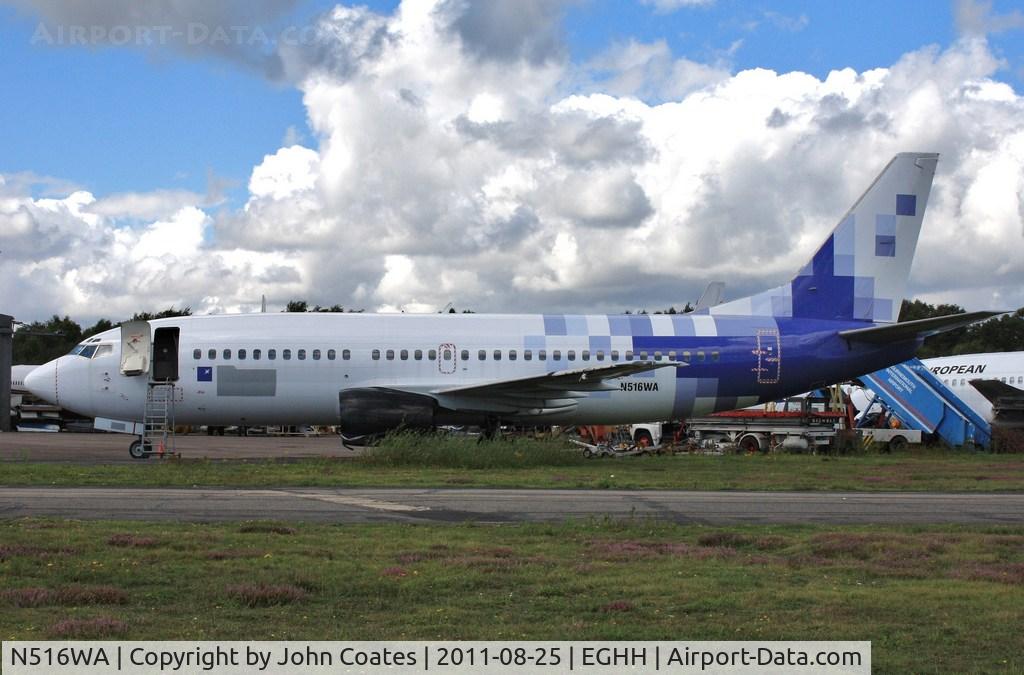 N516WA, 1991 Boeing 737-3M8 C/N 25016, At European