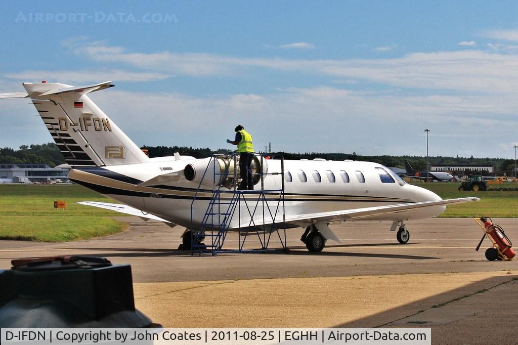 D-IFDN, 2007 Cessna 525A  Citation CJ2+ C/N 525A-0343, At CSE