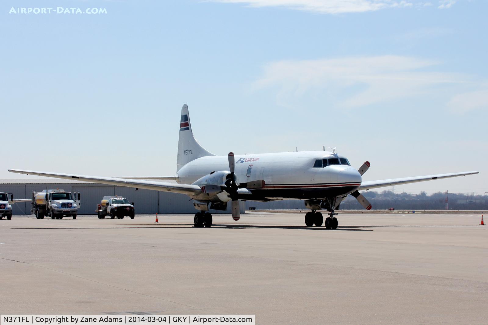 N371FL, 1956 Convair 580 C/N 309, At Arlington Municipal