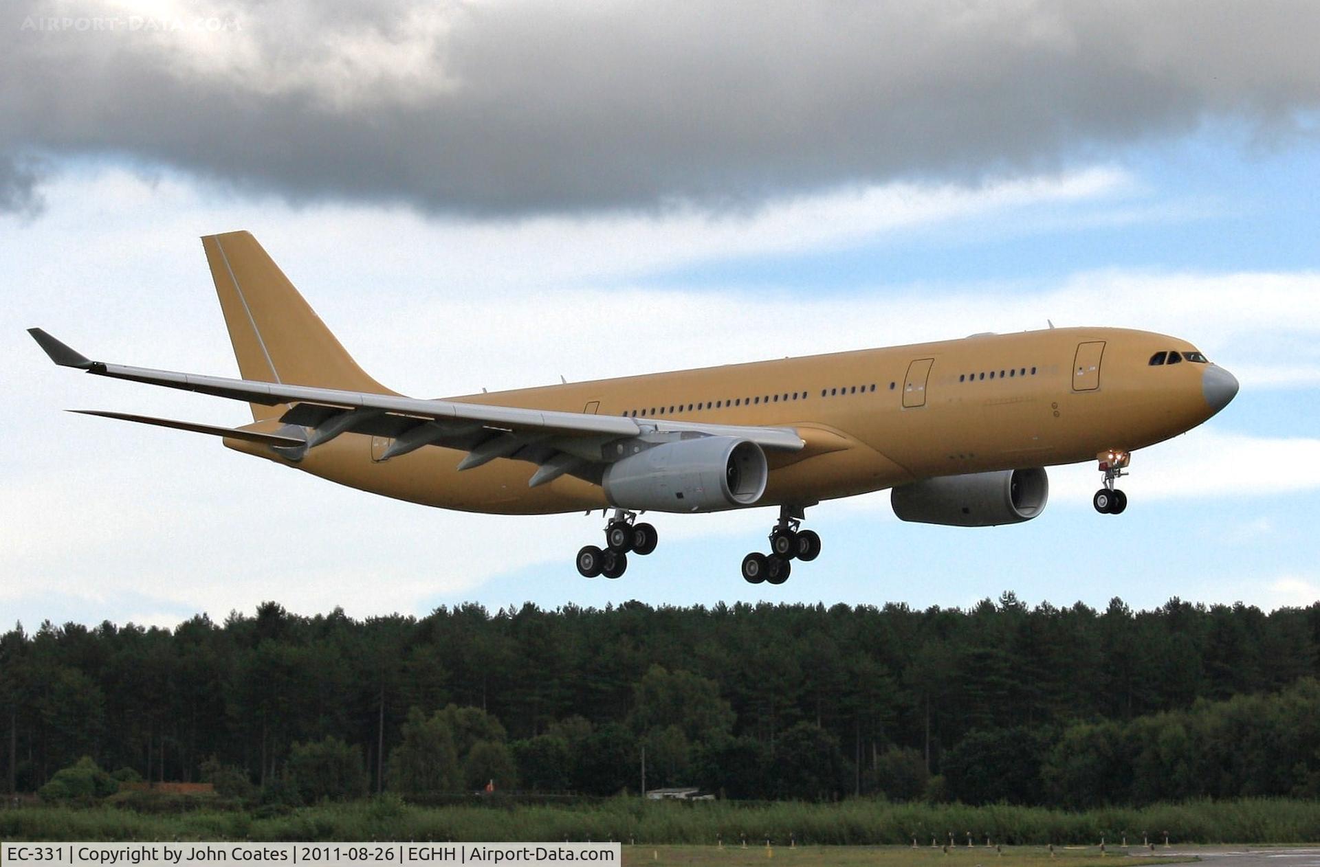 EC-331, 2011 Airbus KC2 Voyager (A330-243MRTT) C/N 1248, Arriving for fitting out